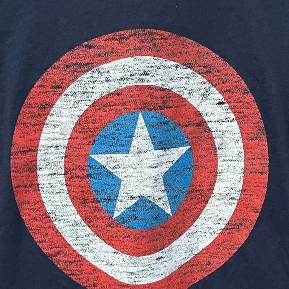 Marvel Captain America Boys Short Sleeve T-Shirt - Picture 3 of 6
